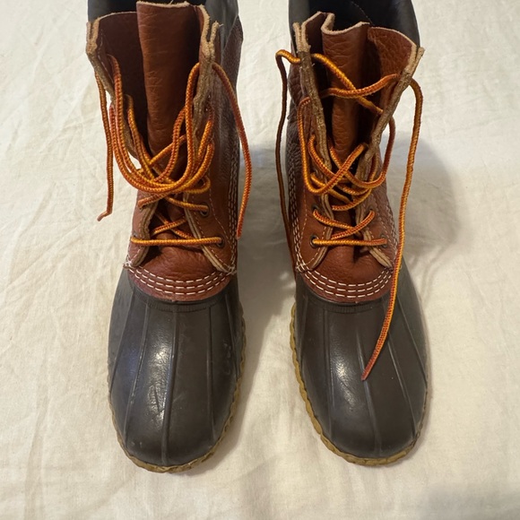 L.L. Bean Brown and Black Rain & Snow Boots